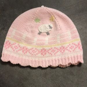 Hartstrings baby lamb hat